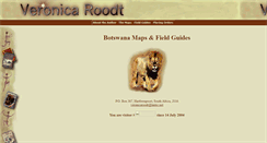 Desktop Screenshot of botswana-maps.co.za